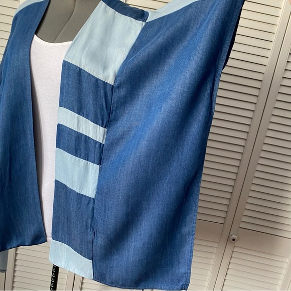 ✨ Philosophy Tencel Patchwork Kimono Top - Picture 5 of 10